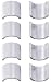 MWMNUN 8pcs Handlebar Shim 78 Handlebars to 1 Motorcycle Handle Bar Spacer Conversion Shims with Handlebar Mounts Risers Clamp Conversion Shims Reducer Spacers - Image 2