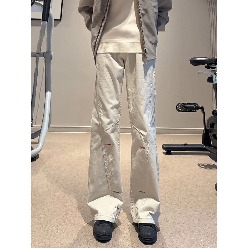 Unisex Classic Denim Jeans Loose Fit Daily Outdoor Wear - Image 1