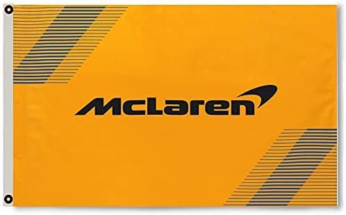 FOMSTOREG Formula One F1 McLaren Flag Banner 3x5 Feet - Premium Car Fan Merch with Brass Grommets - Ideal for Outdoor Sports Enthusiasts - Image 5