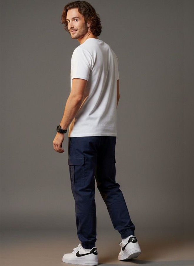 OUTLAWS Men's 3 Pack Bio Finish V-Neck T-Shirts - Solid Cotton Casual Wear - Image 4