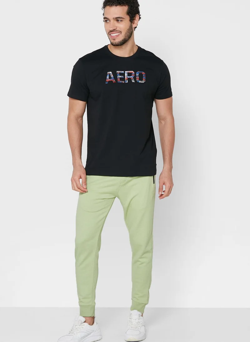 Aeropostale Cuffed Drawstring Sweatpants