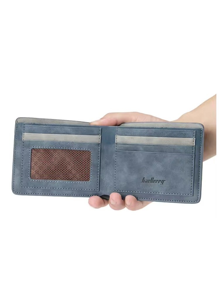 baellerry - Genuine Leather Wallet For Men  Bifold Leather Wallet - Image 1