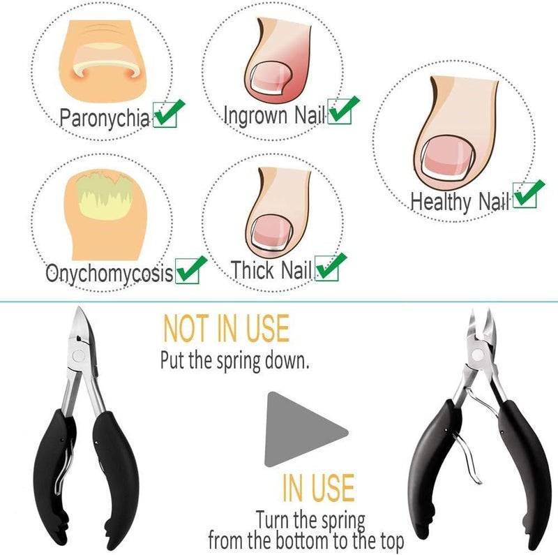 BLESWIN Professional Toenail Clipper Set - Image 5