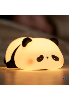 ELTRAZONE Children's Night Light Panda Lamp – 3 Light Modes, Dimmable with Timer, Touch Control, Silicone Night Light, USB Rechargeable, Cute Baby Nursing Light for Kids – Perfect for Sleep and Bedtime Comfort  - Image 1