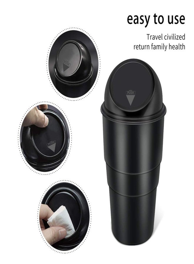 Padchaaya Mini Car Dustbin Trash Bin Universal Traveling Portable Useful for All Cars Accessories - Image 2