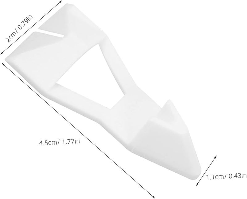 Angoily 10pcs Floating Shelf Bracket Support for Wardrobe Closet Board Easy Installation - Image 3