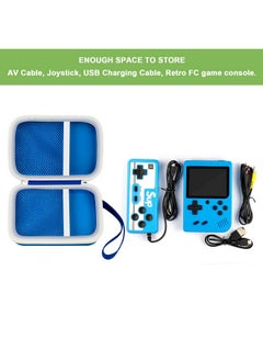 ALKOO Universal Hard Case For Anbernic Rg35Xx/Rg353V/R36S Handheld Game Consoles Fits Retro Mini Players With Charging Cable, Earpods, Batteries And Accessories Blue  - Image 4
