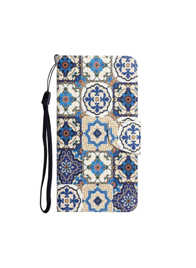 S-TOP Case For OPPO A16 Colored Drawing Leather Phone Case - Image 2