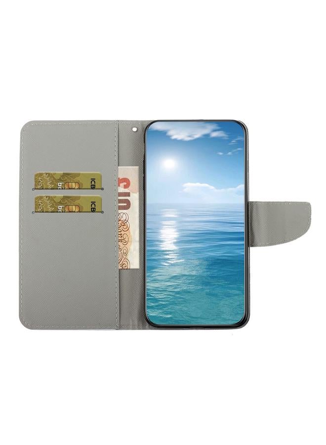 S-TOP Case For OPPO A16 Colored Drawing Leather Phone Case - Image 4