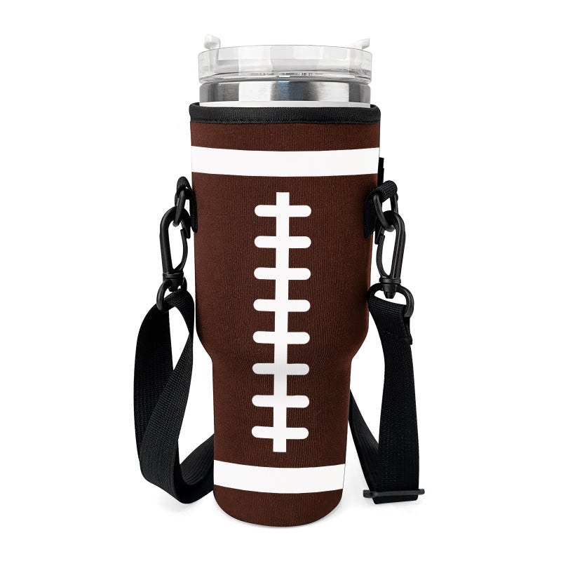 New 40Oz Thermos Cup Cover Outdoor Sports Portable Cup Diving Material Crossover Bottle Cover Portable Cup Insulation Cover - Image 5