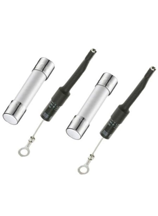 WB27X1160 - WB27X10388 Microwave High Voltage Diode and Microwave Fuse Set, Replaces GE (V10-20A) (2 Pack)
