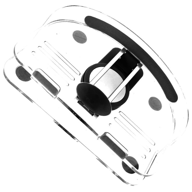 Adjustable Rotatable Tablet Stand Foldable Desktop Holder Anti Slip Support Black - Image 2