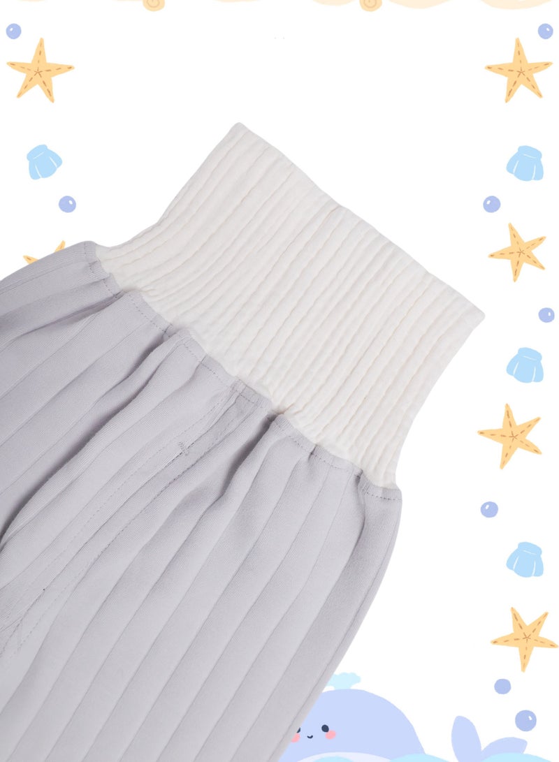 Unisex Organic Cotton Baby 2-Piece Set: Button-Up Top & Elastic Waist Pants for 6-24 Months - Daycare & Play  - Image 5