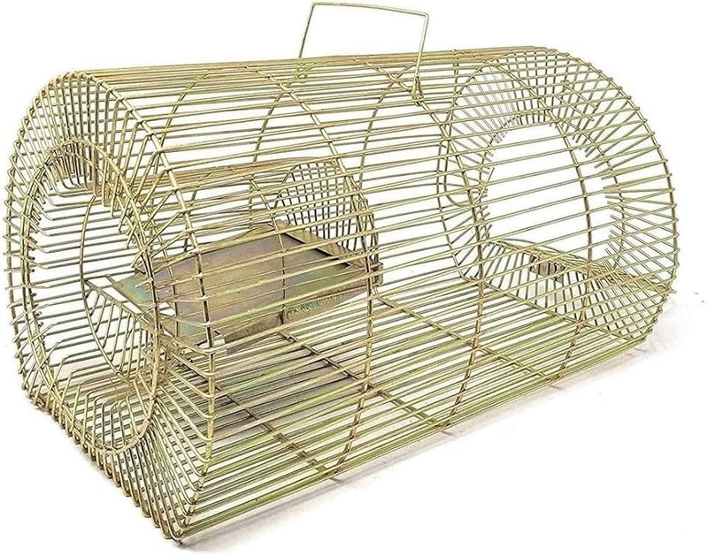 Divayanshi Heavy Duty Rat & Mouse Trap Cage | Strong Iron Wire Pinjara for Catching Small & Large Rats | Safe Reusable Chuha Trap for Home, Warehouse, Food Units & Hotels - Image 1