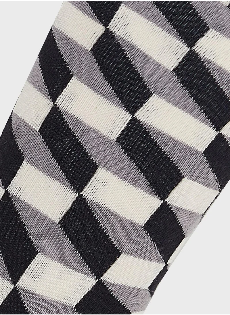 Happy Socks Filled Optic Socks