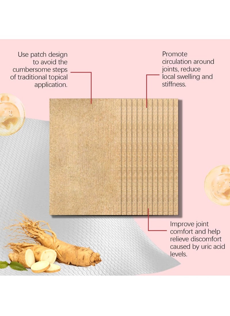 ximonth - 12 Pcs Relieve Patch for Swelling and Cramps Promote Circulation Reduce Swelling and Stiffness Relieve Discomfort of Joints Joint Pain Relief Patch Bunion Pain Reliefs Patches - Image 1