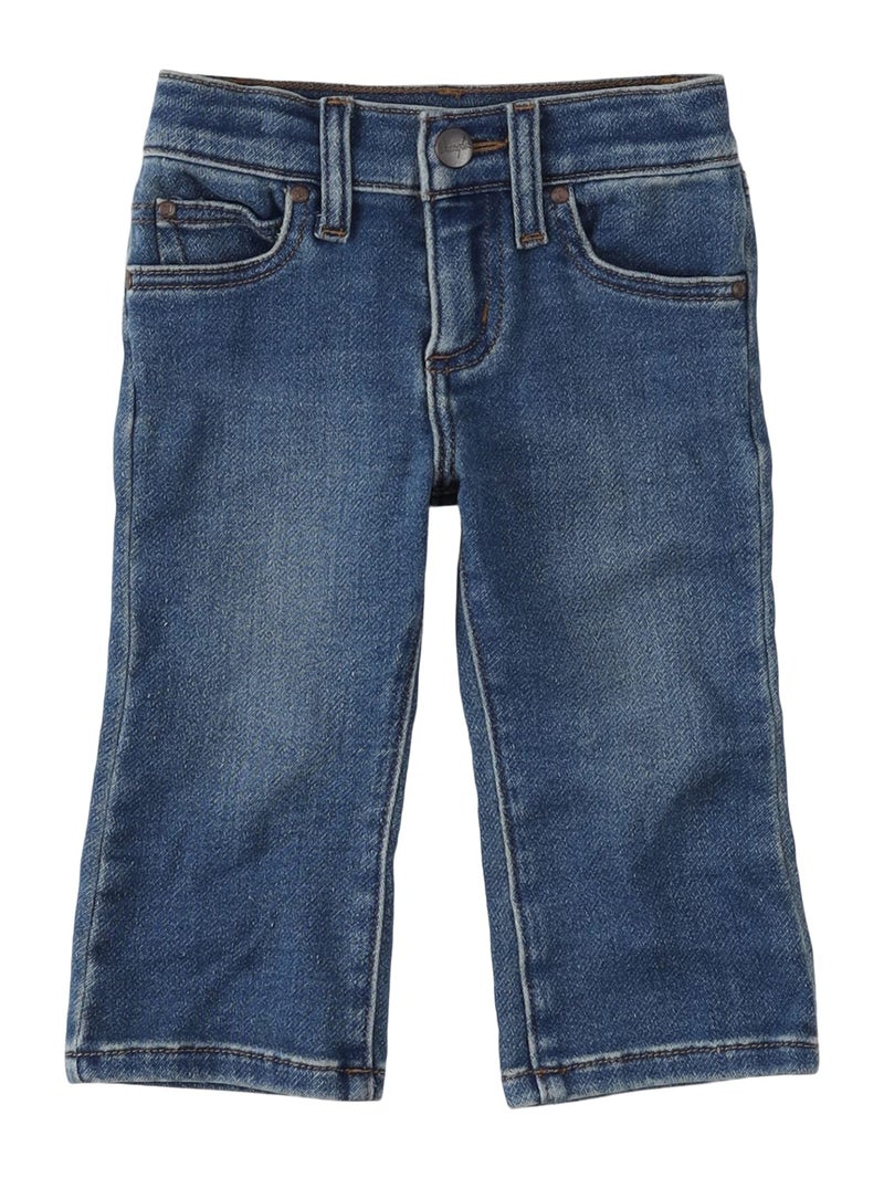 Wrangler BabyBoys Five Pocket Boot Cut Jean Ropin 24 Months - Image 2