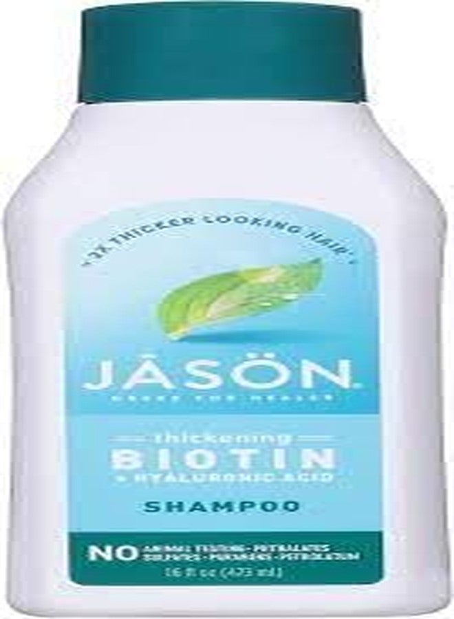 JASON NATURAL COSMETICS Natural Biotin Shampoo, 473 ML