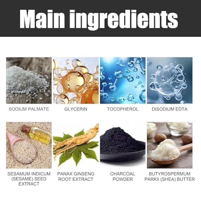 Grospe 2 Pcs Gray Hair Reverse Bar，Gray Hair Darken Bar，Black Hair Soap，Conditioning Hair Massage Moisturizing Scalp Treatment Soap，100% Natural and Gentle Formula for All Hair Types，1.94 Oz Each - Image 3