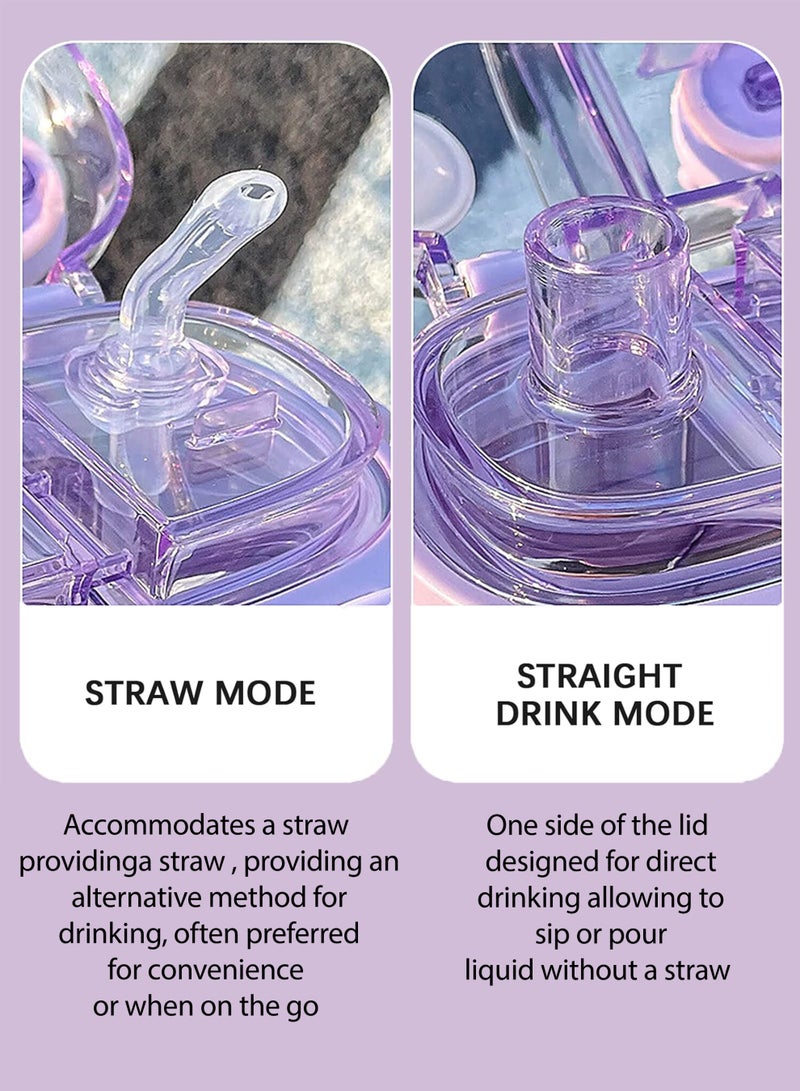 توشيونيكس زجاجة مياه للأطفال سعة ٥٢٠ مل - كوب شرب برسومات كرتونية لطيفة مع حزام | زجاجة شرب متينة للأطفال الصغار، خالية من مادة BPA، مانعة للتسرب، للمدرسة | زجاجة مياه للأطفال للعودة إلى المدرسة | زجاجة مياه سهلة الشرب للأولاد والبنات - Image 2