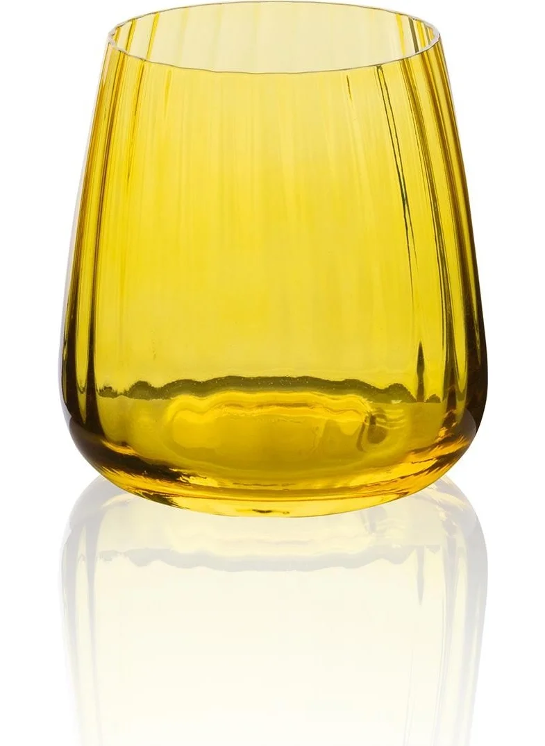 The Mia Glass Water Glass Green 450 Ml