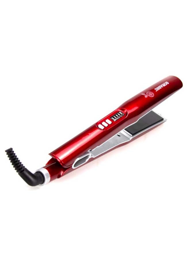 SONASHI Powerful 2000W Professional Hair Dryer With Ceramic Hair Straightener SHD-3032 + SHS-2042 Bundle Glossy Red - Image 4