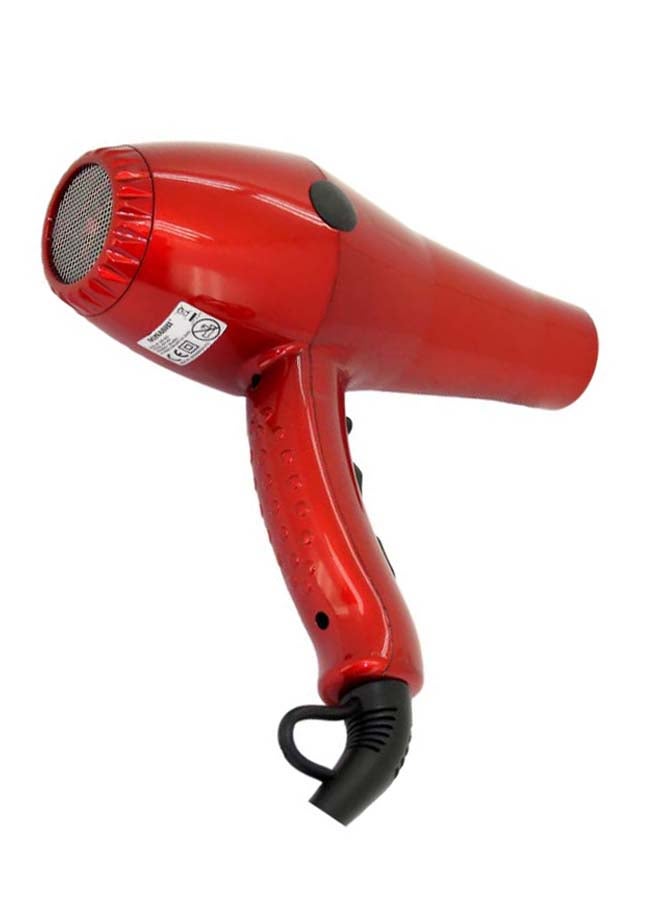 SONASHI Powerful 2000W Professional Hair Dryer With Ceramic Hair Straightener SHD-3032 + SHS-2042 Bundle Glossy Red - Image 3