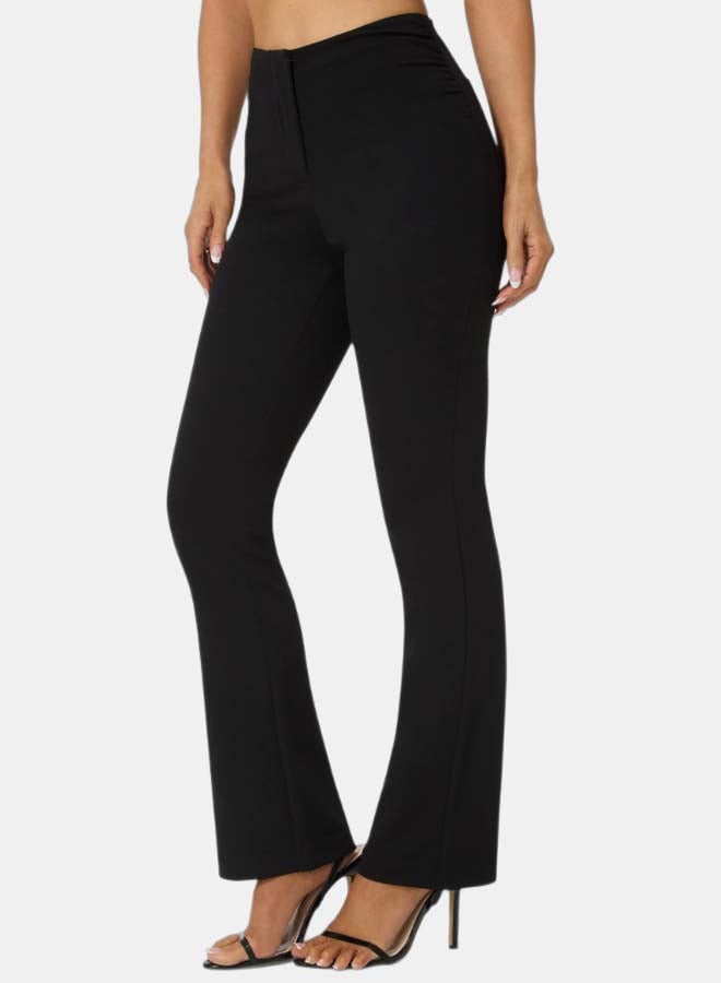 bebe High Waist Stretch Mini Bootcut Pant - Image 2