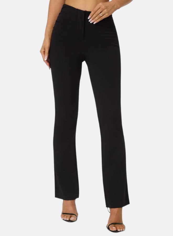 bebe High Waist Stretch Mini Bootcut Pant - Image 4