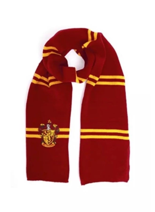 Ciao وشاح هاري بوتر جريفندور - وشاح شتوي ماروني مع شعار مطرز | إكسسوار زي هيرميون | منتجات هاري بوتر الرسمية | 145 سم طول | علامة تجارية CIAO - Image 3
