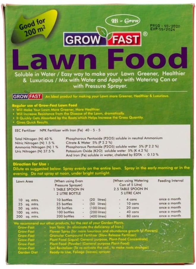 GROW FAST - Grow Fast Lawn Food 1Kg - Image 1