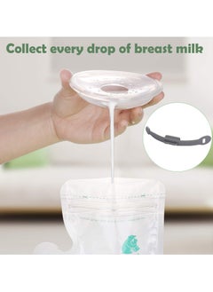 CMGTYYD Milk Collection Shells, 2PCS Milk Collector, 70ML Milk Catcher, Silicone Breast Milk Collector, Milk Savers for Breastfeeding(Silicone Storage Box)  - Image 5