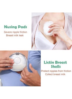 CMGTYYD Milk Collection Shells, 2PCS Milk Collector, 70ML Milk Catcher, Silicone Breast Milk Collector, Milk Savers for Breastfeeding(Silicone Storage Box)  - Image 3