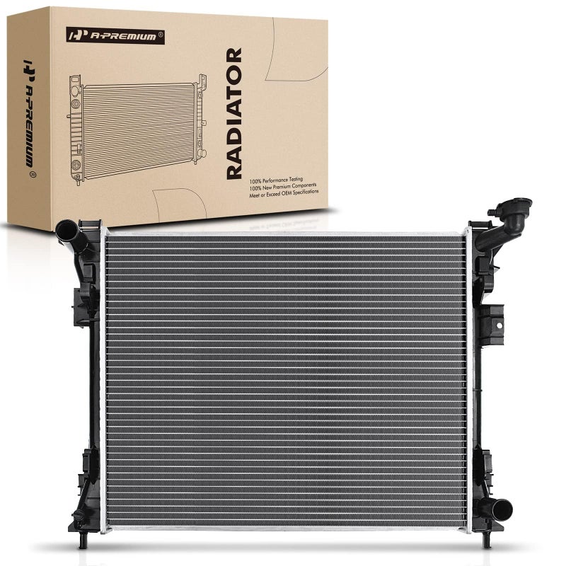 A-Premium APremium Engine Coolant Radiator Assembly Compatible with Dodge Grand Caravan 20082020 Chrysler Town Country 20082016 Ram CV 20122015 VW Routan 20092014