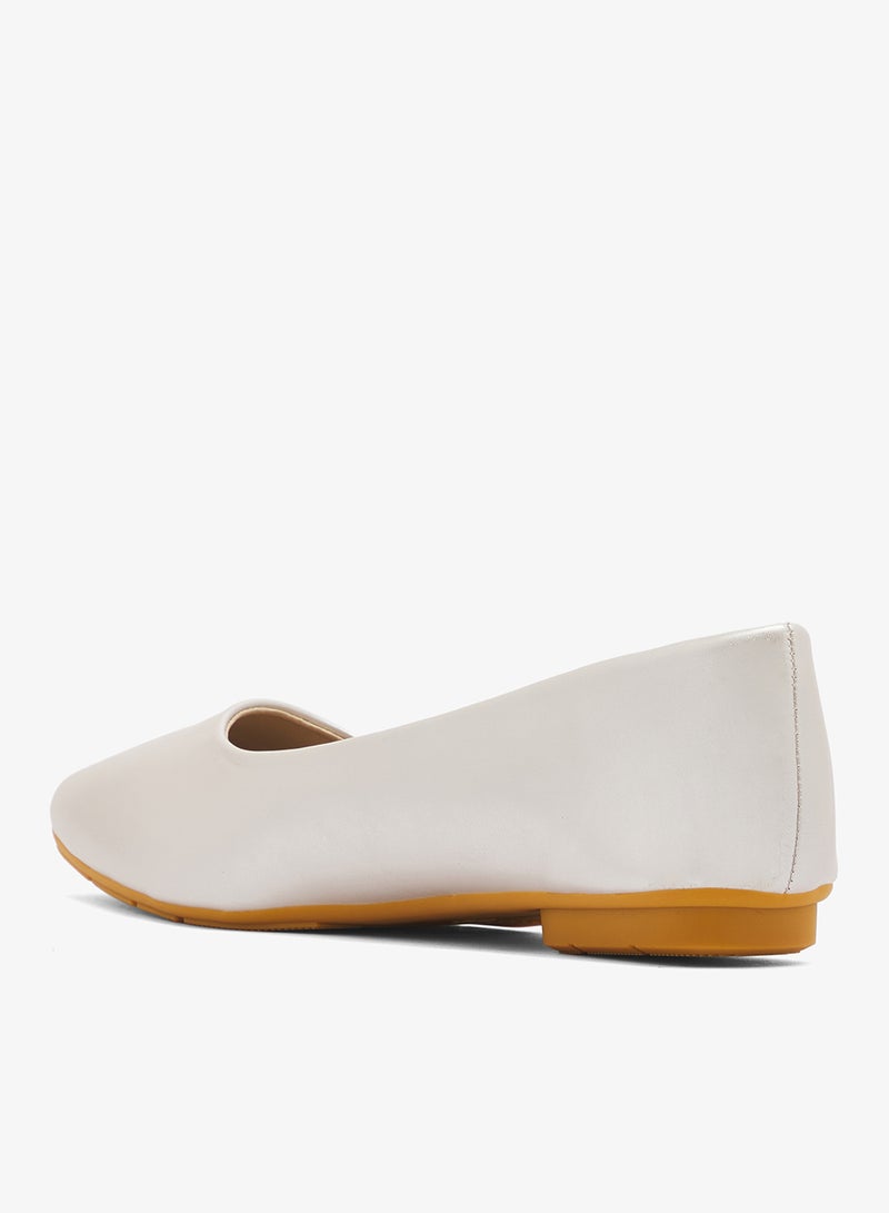 Ginger Metallic Foldable Ballet Flats - Image 2