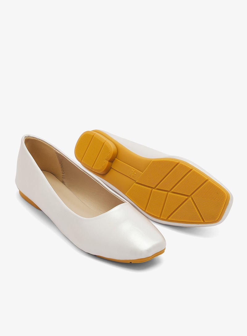 Ginger Metallic Foldable Ballet Flats - Image 3