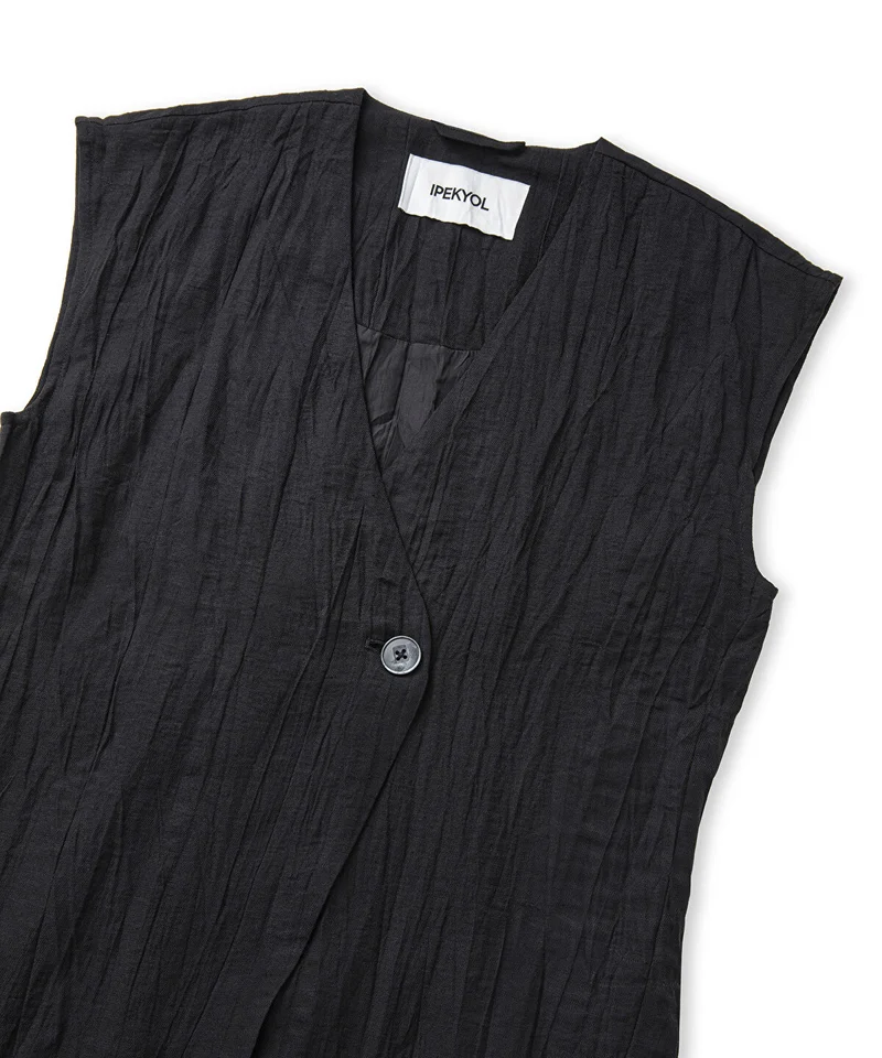 Ipekyol  Crinkle-Effect Vest for Women | Best Price UAE