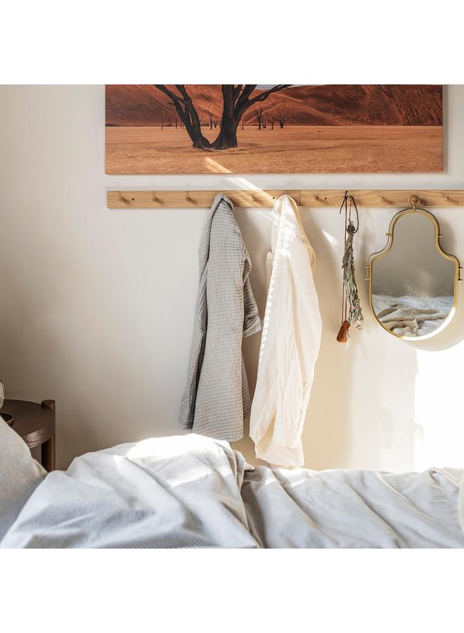 زبون رف مع 6 مقابض، خشب البلوط - Image 5