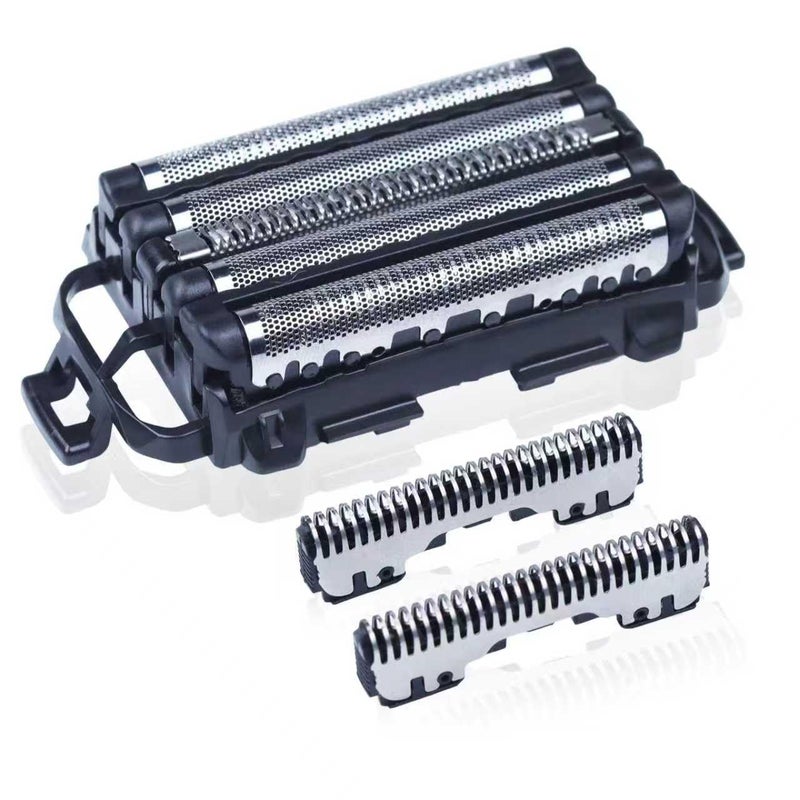 AIJALY 1 Pack WES9032P Shaver Replacement Foilï¼ŒOuter Foil and Inner Blad Compatible with Panasonic ARC5 5-Blade Shavers ES-LV97-K,ES-LV67-K,ES-LV95-S,ES-LV65-S Electric Razor - Image 1