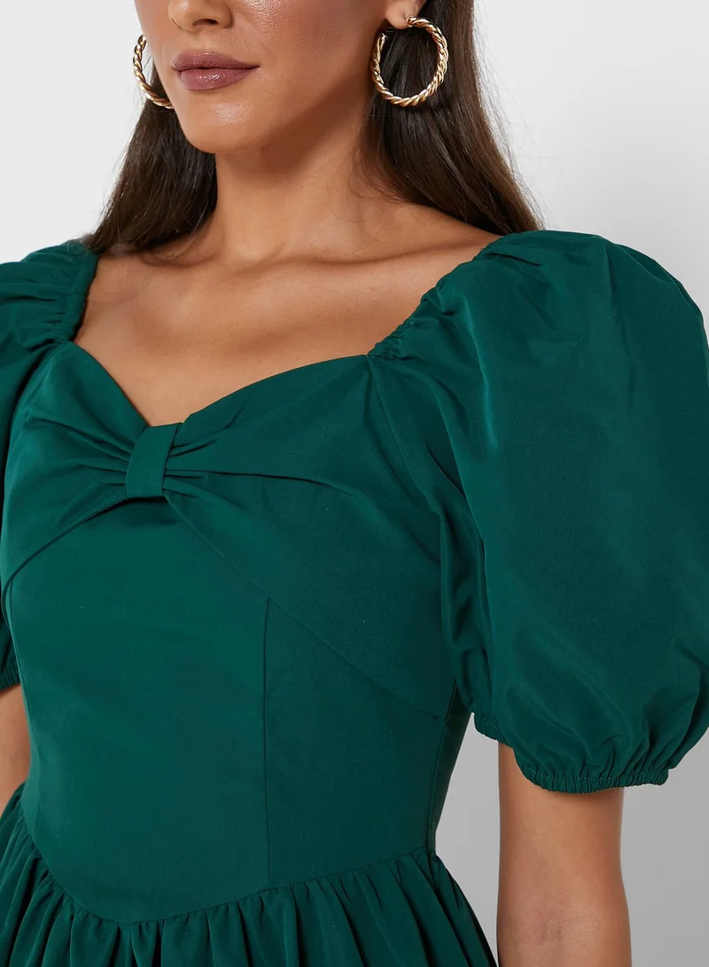 ELLA Puff Sleeve Dress