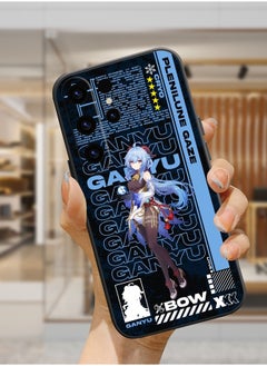 Protective Shockproof Case Cover For Samsung Galaxy S24 Ultra 5G Ganyu Genshin Impact Drawing