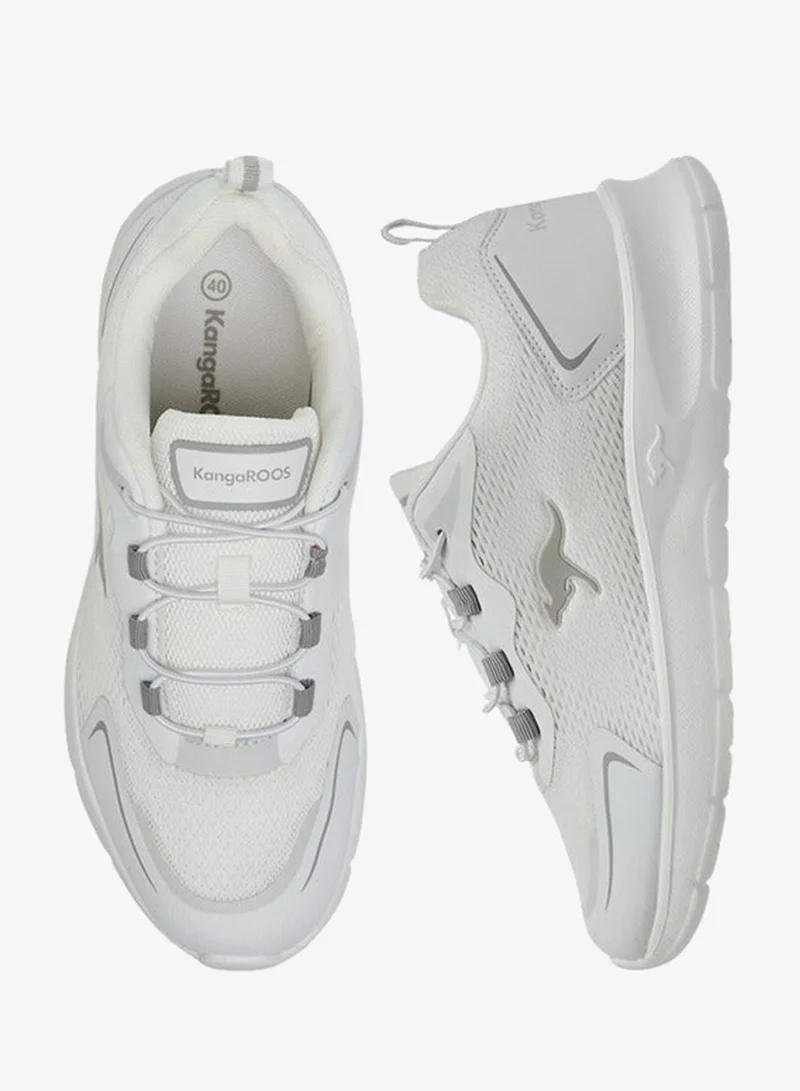 Women's Panelled Lace-Up Sports Shoes