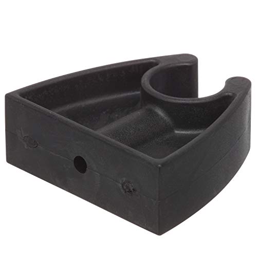 Attwood 7571L7 Pole Light Storage Clip, Holds ¾-Inch-Diameter Poles, 2 Inches L x 1 ½ Inches H, Black Plastic - Image 4