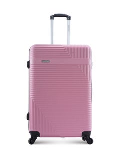 PARAJOHN Neto 3 Piece ABS Hardside Spinner Luggage Trolley Set 20/24/28 Inch Pink  - Image 3