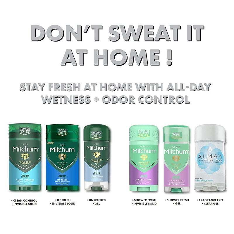 Almay Sensitive Skin Clear Gel Anti-Perspirant & Deodorant, Fragrance Free, 2.25 Ounce - Image 3