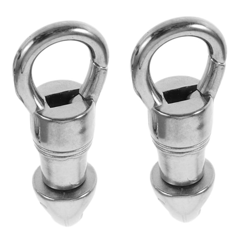 Stainless Steel Pendant Clasp Buckle For Jewelry Making Bracelets Necklaces Silver - Image 2
