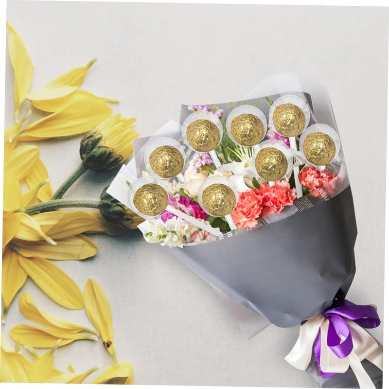 Chocolate Bouquet Holder 50pcs Easy Assemble Fixed Base for Wedding Holidays - Image 4