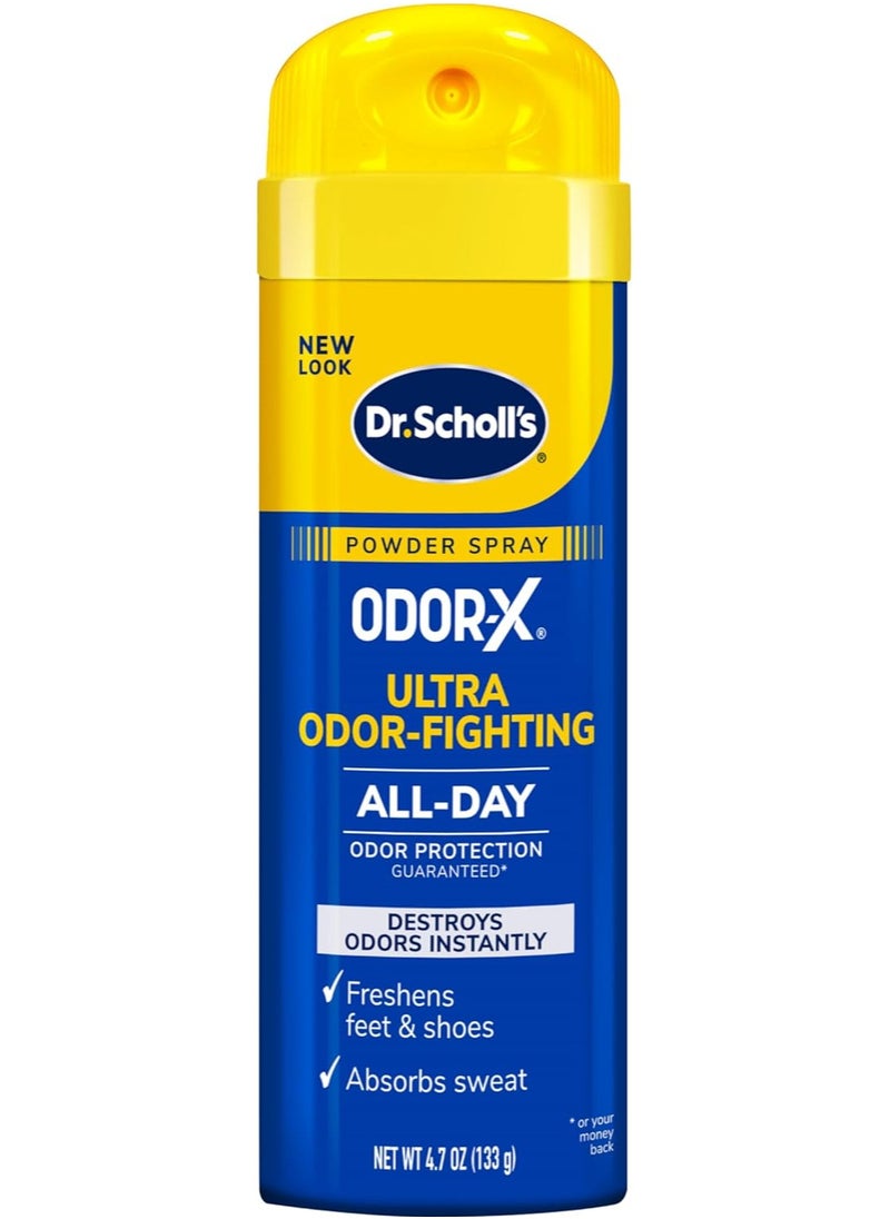 Dr. Scholl's Dr. Scholl's OdorX Ultra Odor Fighting Foot Spray Powder 4.7oz  - Image 1