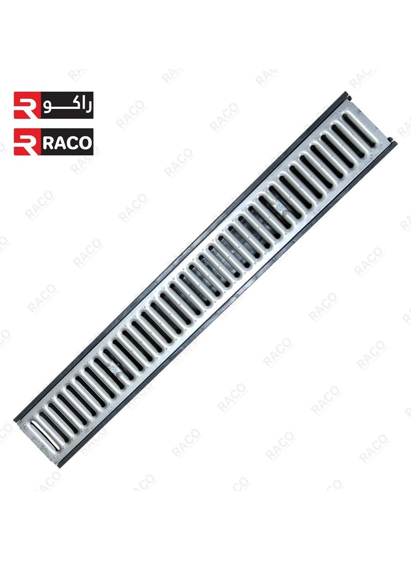 RACO RACO Floor Grating | Drainage Channel Grate for Garage, Water Rain Storm, Shower, Wet Room, Garden, Driveway – 1Mtr Length (Stainless Steel)  - Image 2