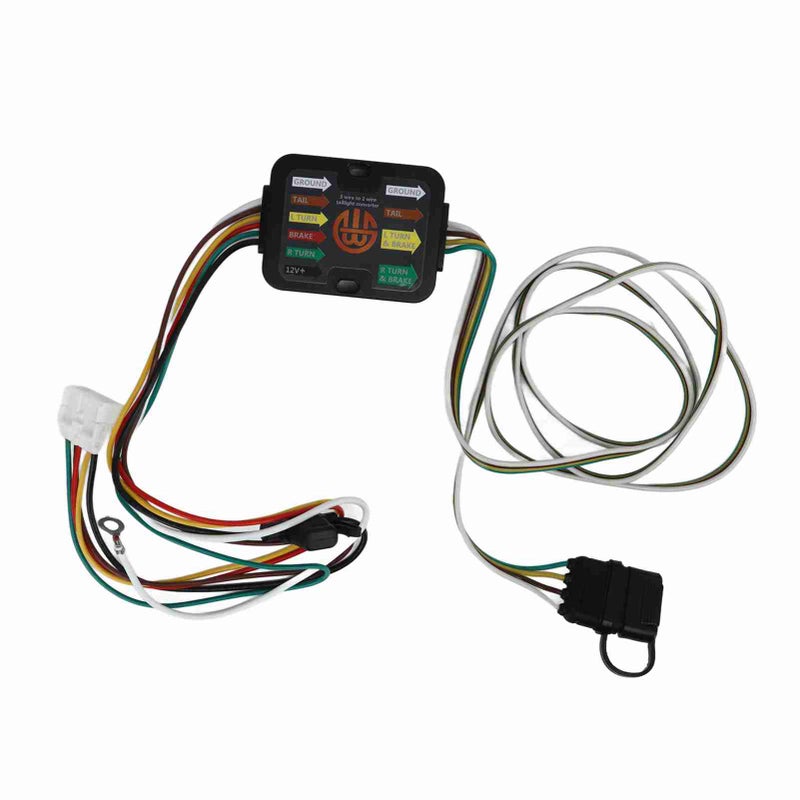 4 Pin Trailer Wiring Harness 56192 Fast Connection Sensitive Replacement For Acura MDX 2014‑2020 - Image 4